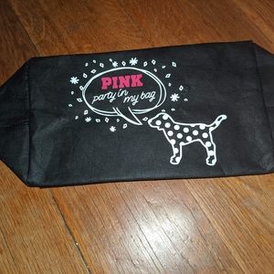 Pink Victoria secret make up bag